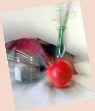 Pomegranate New Year Digital photography ©2017 Michael Dickel
